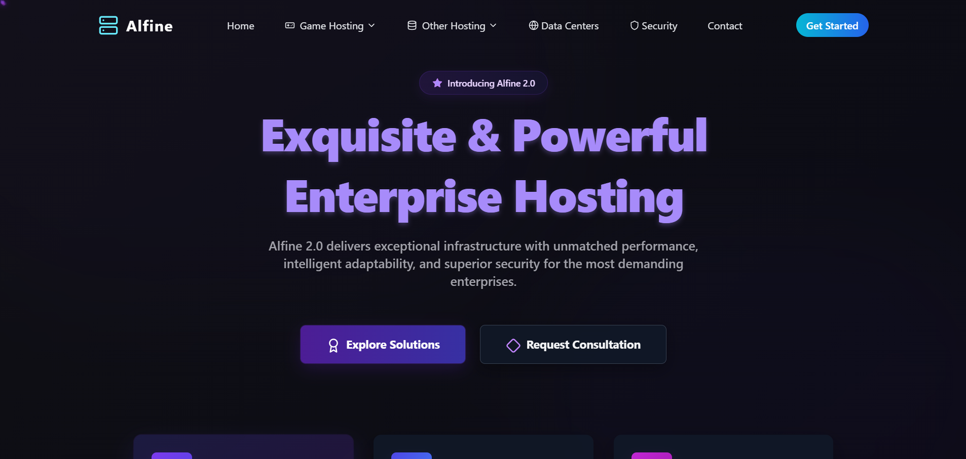Alfine v2 - Affortable Solutions