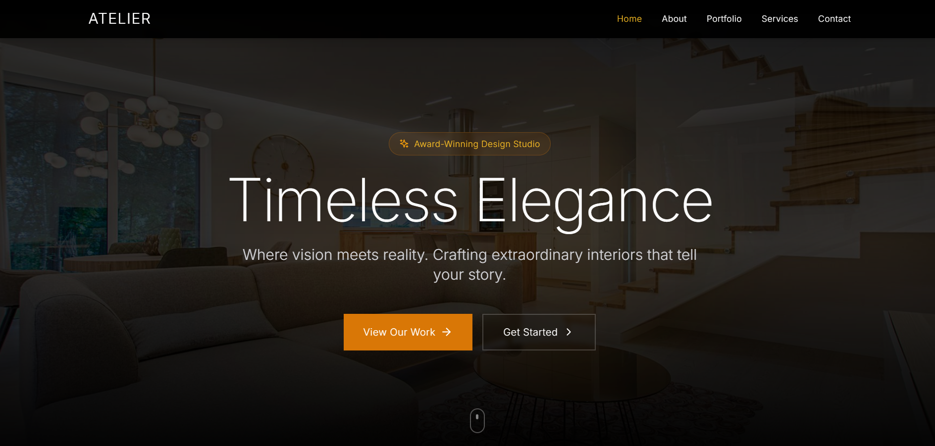 Atelier — Warm Design Highlighting Your Brand